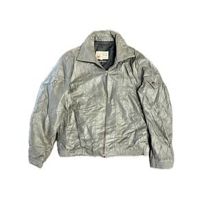 Vintage The Leather Shop Metallic Sears Jacket